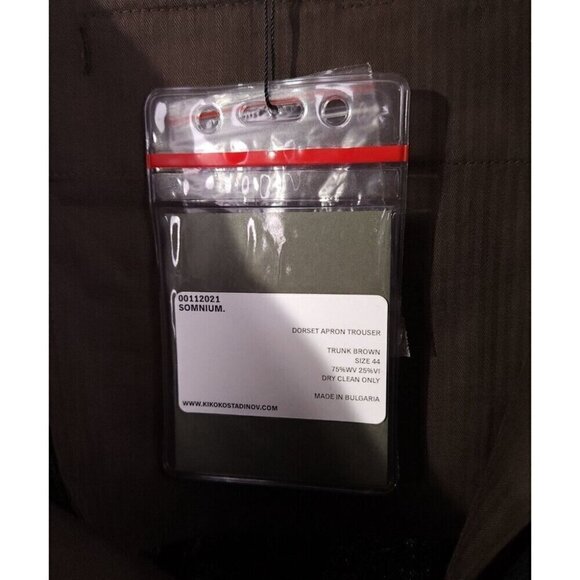 Kiko Kostadinov Dorset Apron Straight-leg Trousers 44 28 XS New 00112021 - Picture 10 of 13